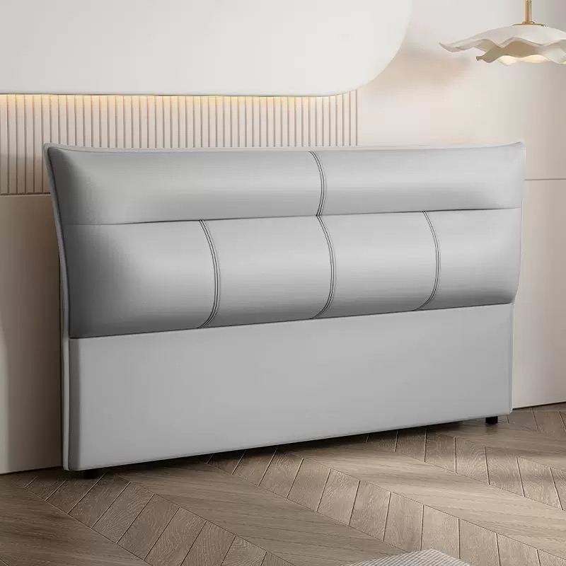 2025新款软包简约轻奢大气靠背落地款可定制榻榻米落地床皮艺