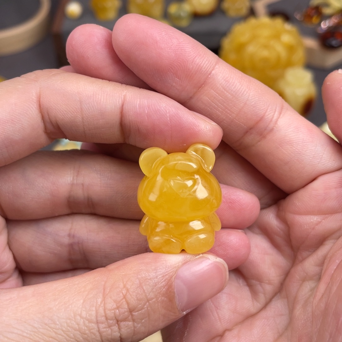 未镶嵌琥珀裸石蜜蜡