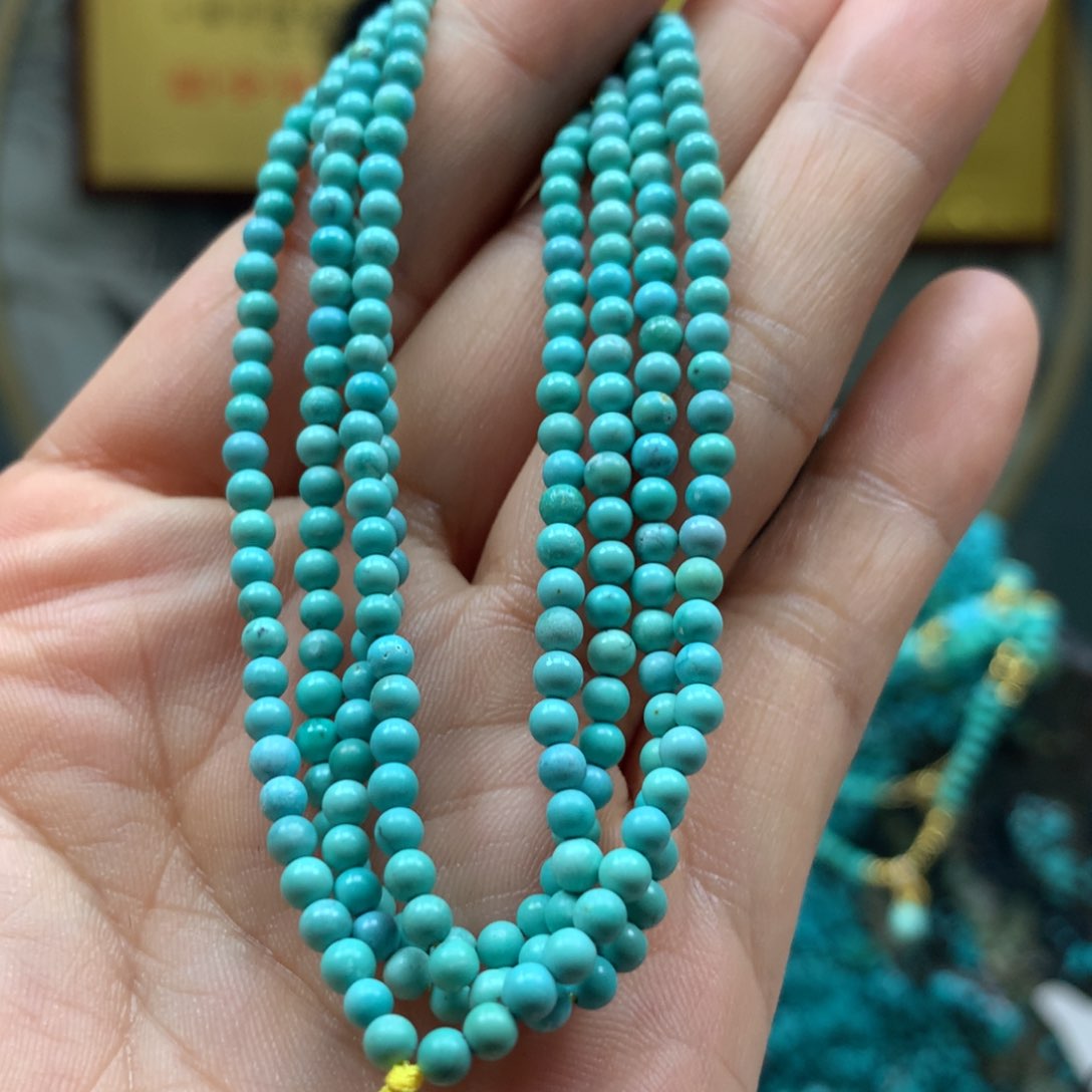 绿松石长链未镶嵌