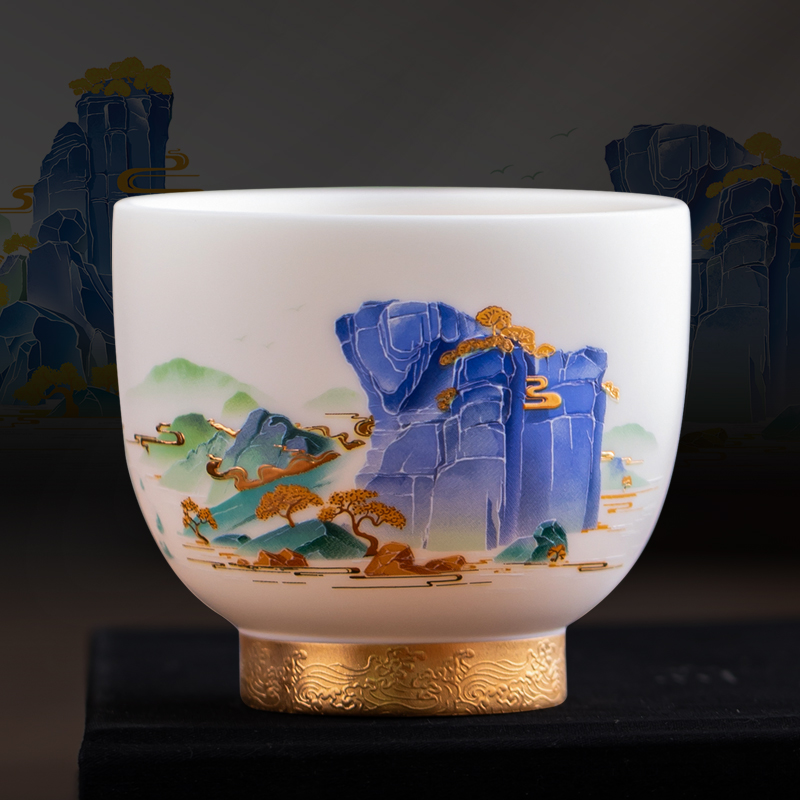 徐建勇原创 印象武夷般若杯 主人杯 个人杯 茶杯