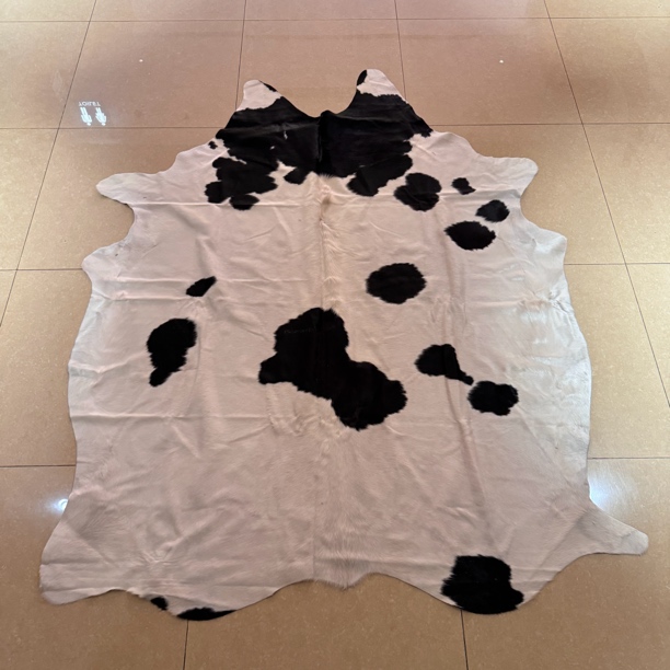 【本尼家】R12 250*180cm专拍牛皮地毯家用轻奢手工