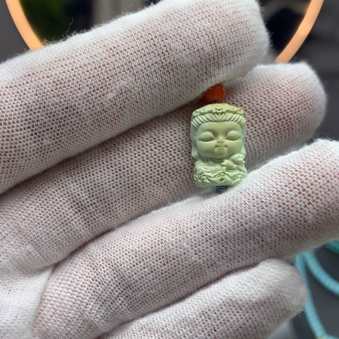 绿松石挂件未镶嵌