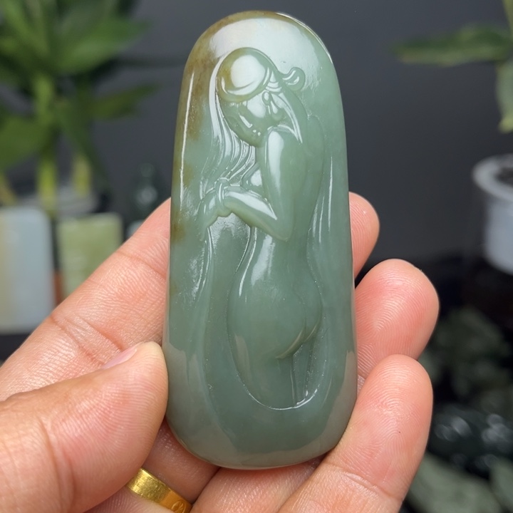 老***王和田玉未镶嵌挂件