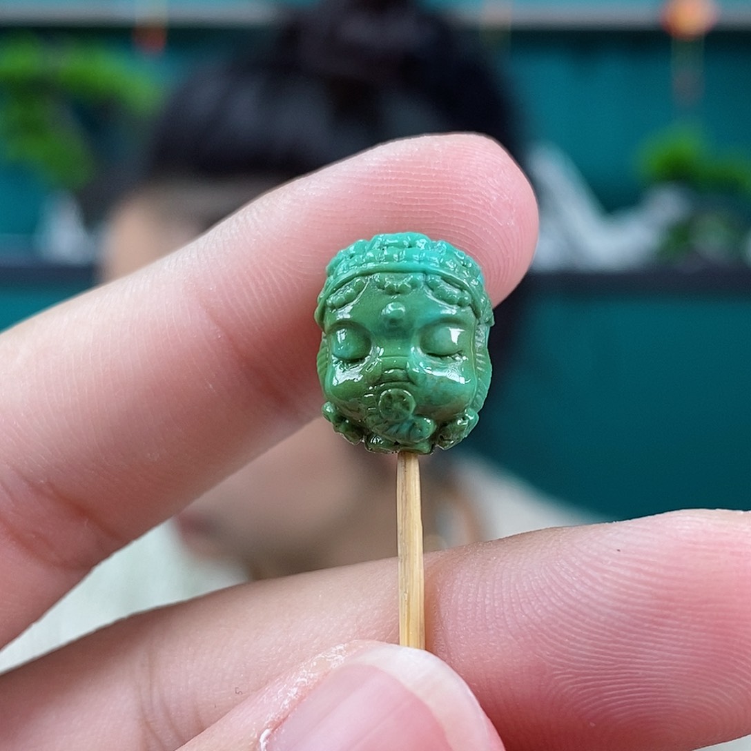 绿松石珠宝奇石未镶嵌