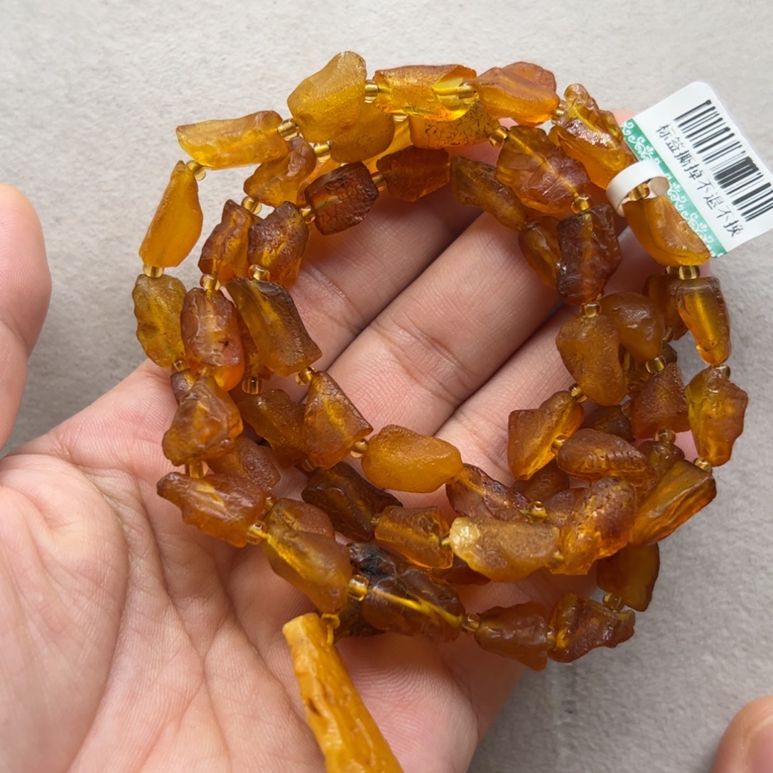 琥珀未镶嵌珠宝奇石