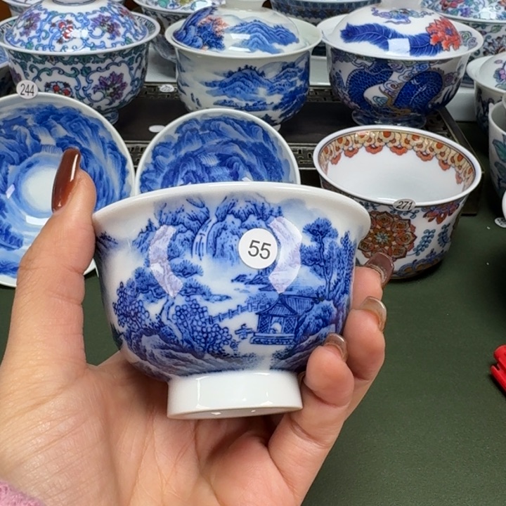 沙沙手工手绘茶具55