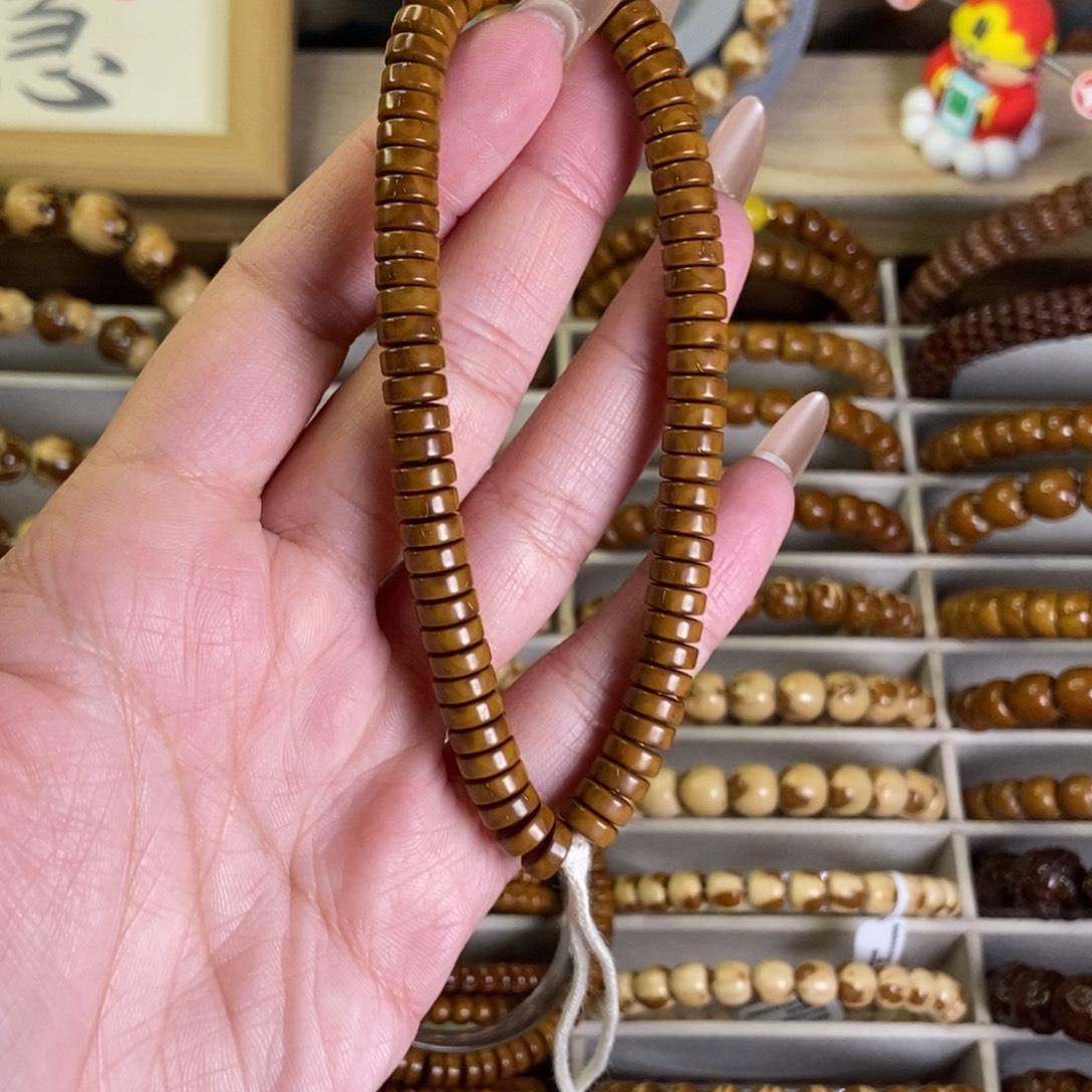 1***1紫金鼠手串纯肉药片单圈手持