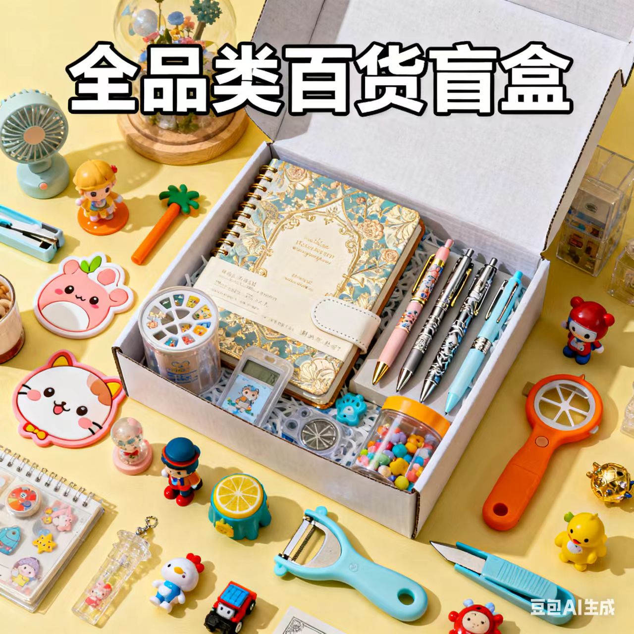 一号亿梦优选全品类百货盲盒（现场配货）