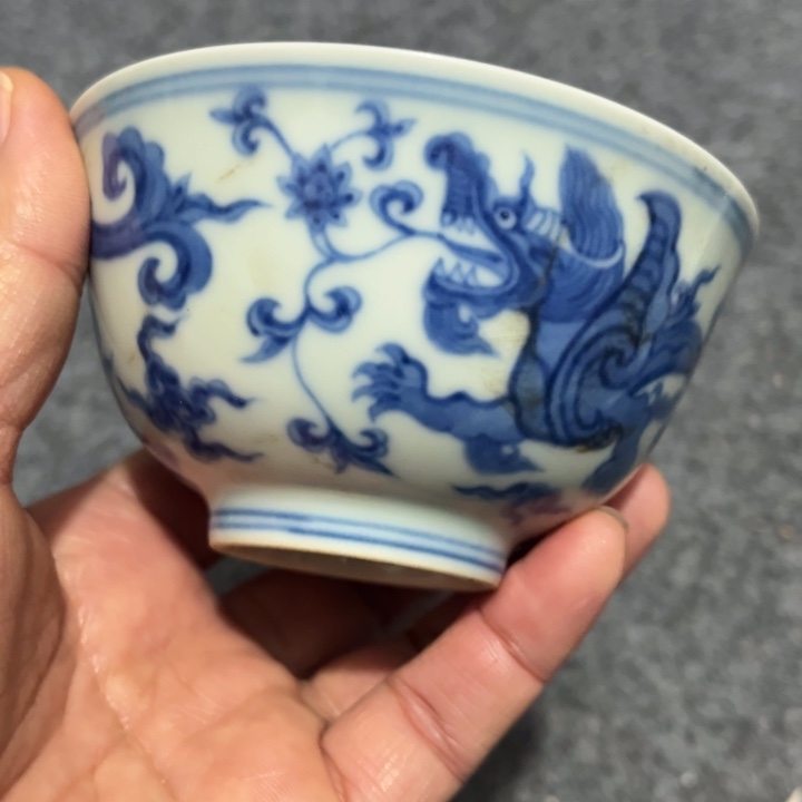 m***g其他陶青花杯子一个