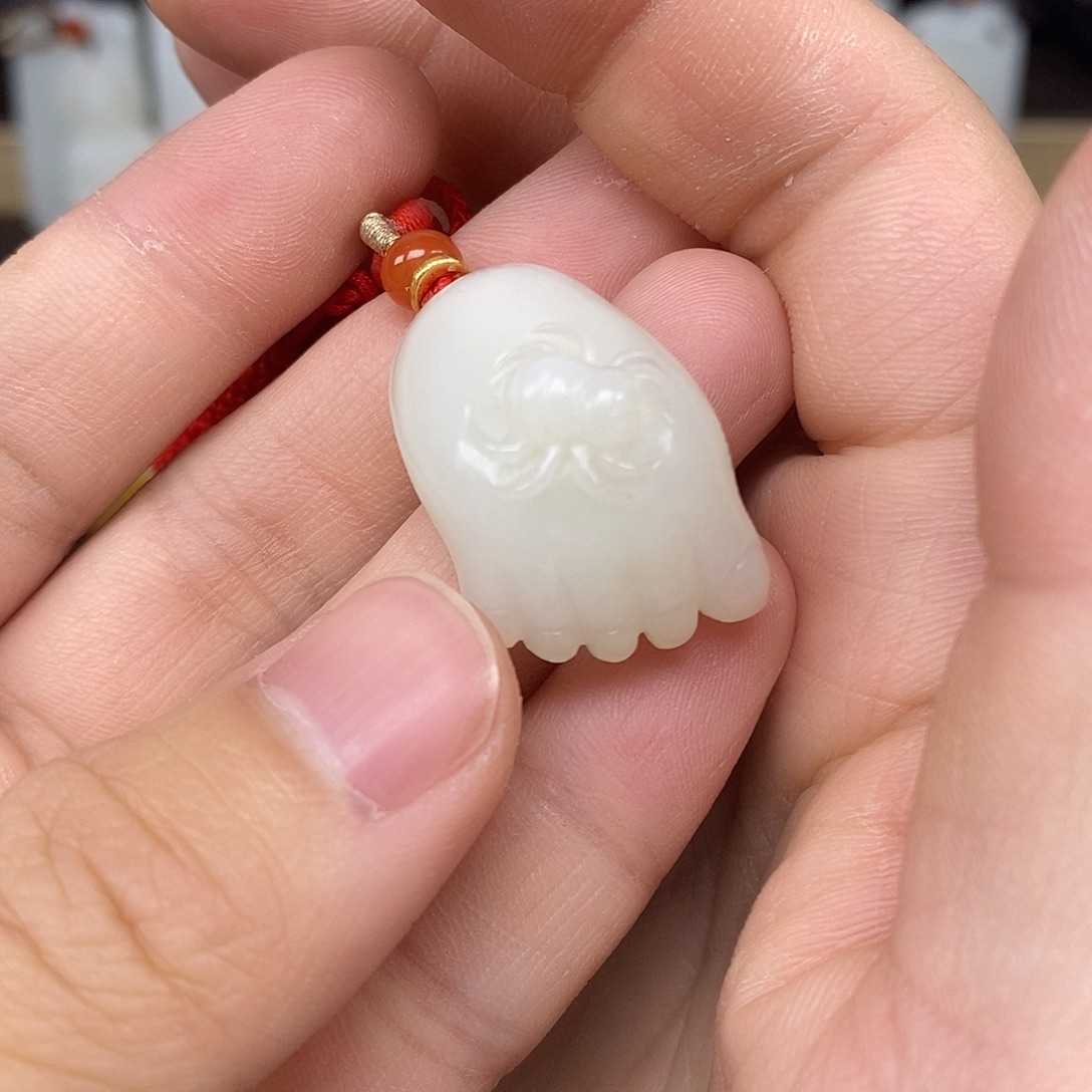 和田玉未镶嵌颈饰8