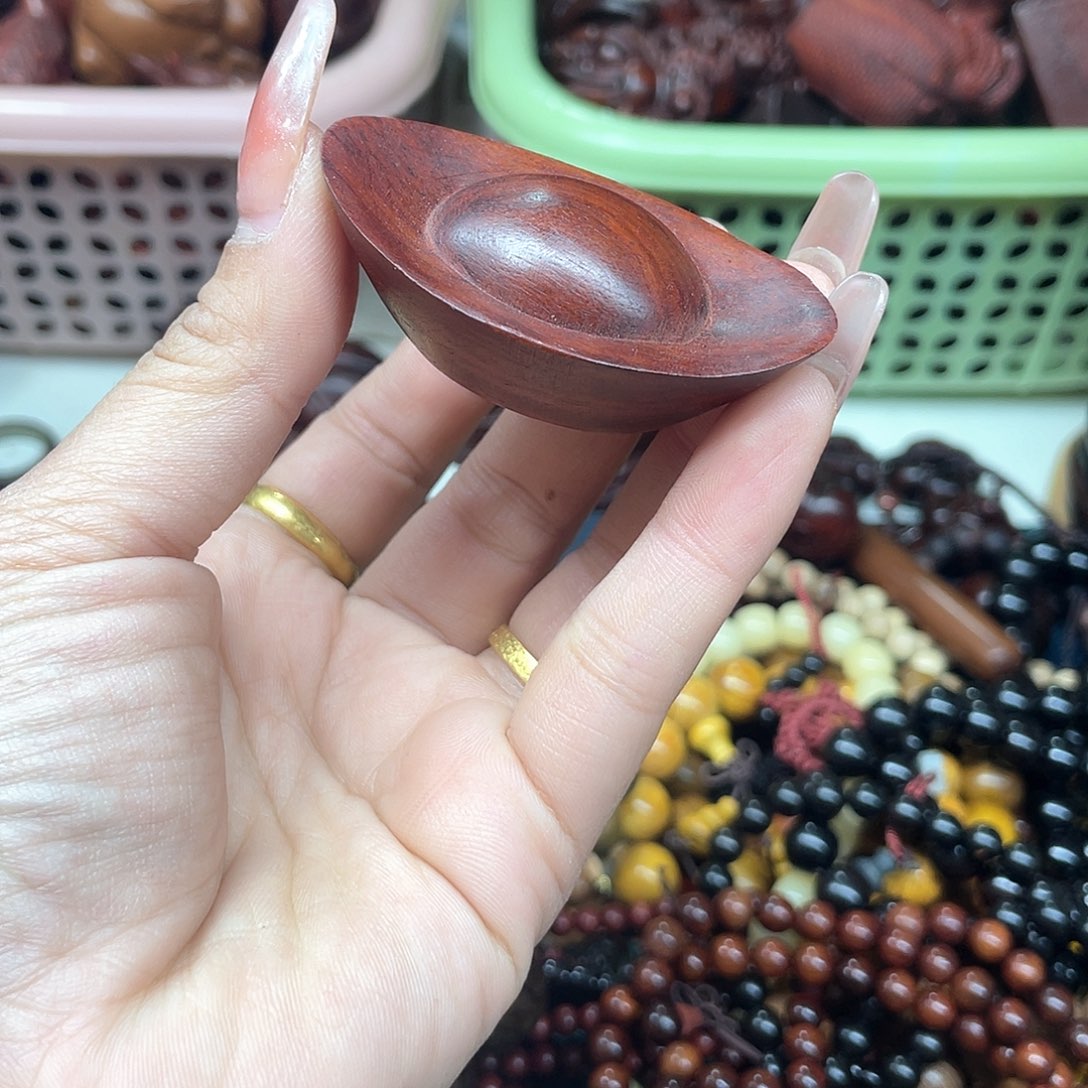 维腊木（绿檀）无事牌