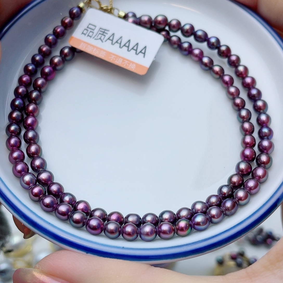 淡水珍珠颈饰未镶嵌w5