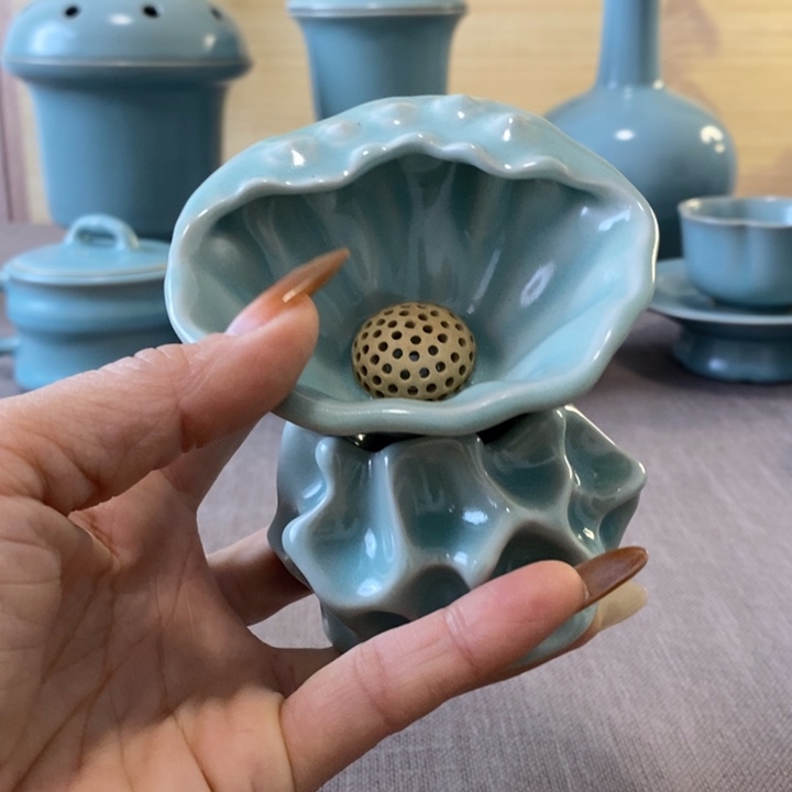 瓷片茶漏一一一一一一一