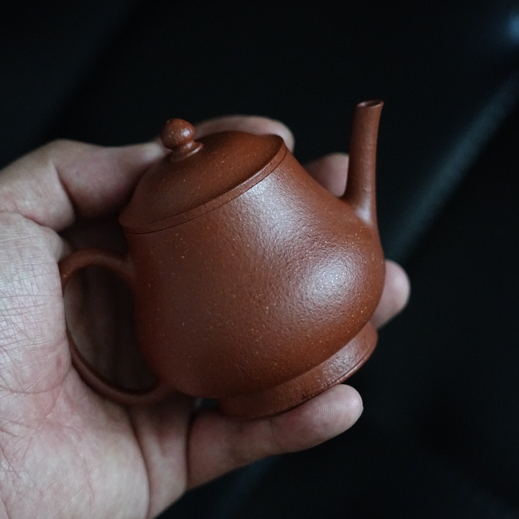 130cc伯俊高潘  九九纯精炼红降坡泥 名品复刻 摹王强伯俊潘壶