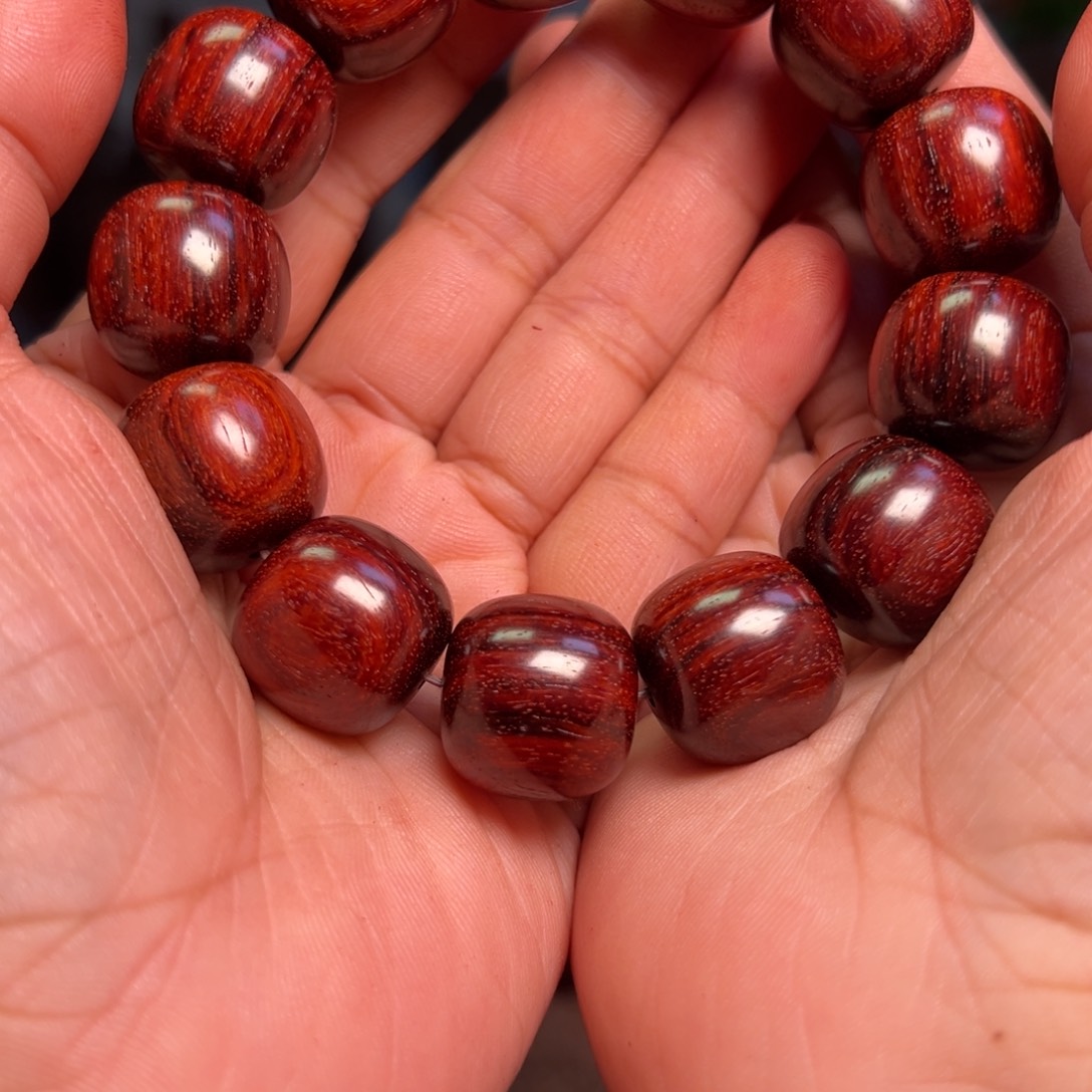 檀香紫檀（小叶紫檀）手串1718琴料