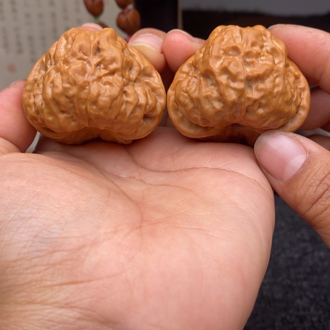 文玩核桃把件43蛤蟆头