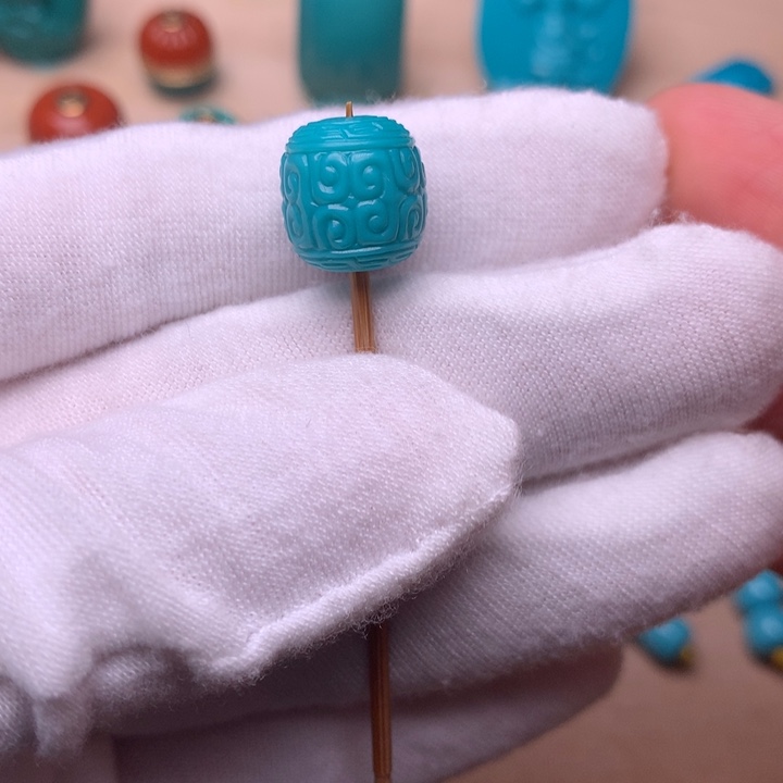 绿松石回纹10.7未镶嵌