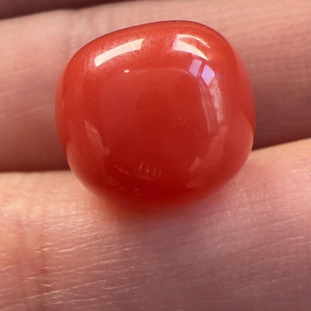 渡***客南红玛瑙未镶嵌老型11mm