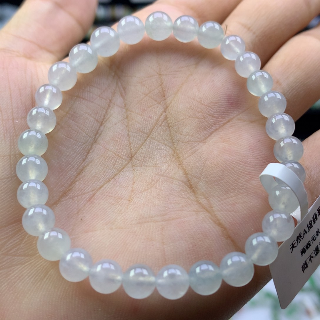 未镶嵌手串翡翠卡6