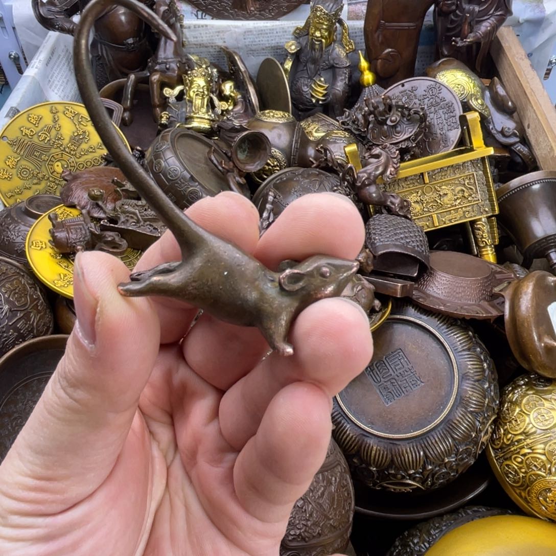 铜器工艺品办公室摆件 