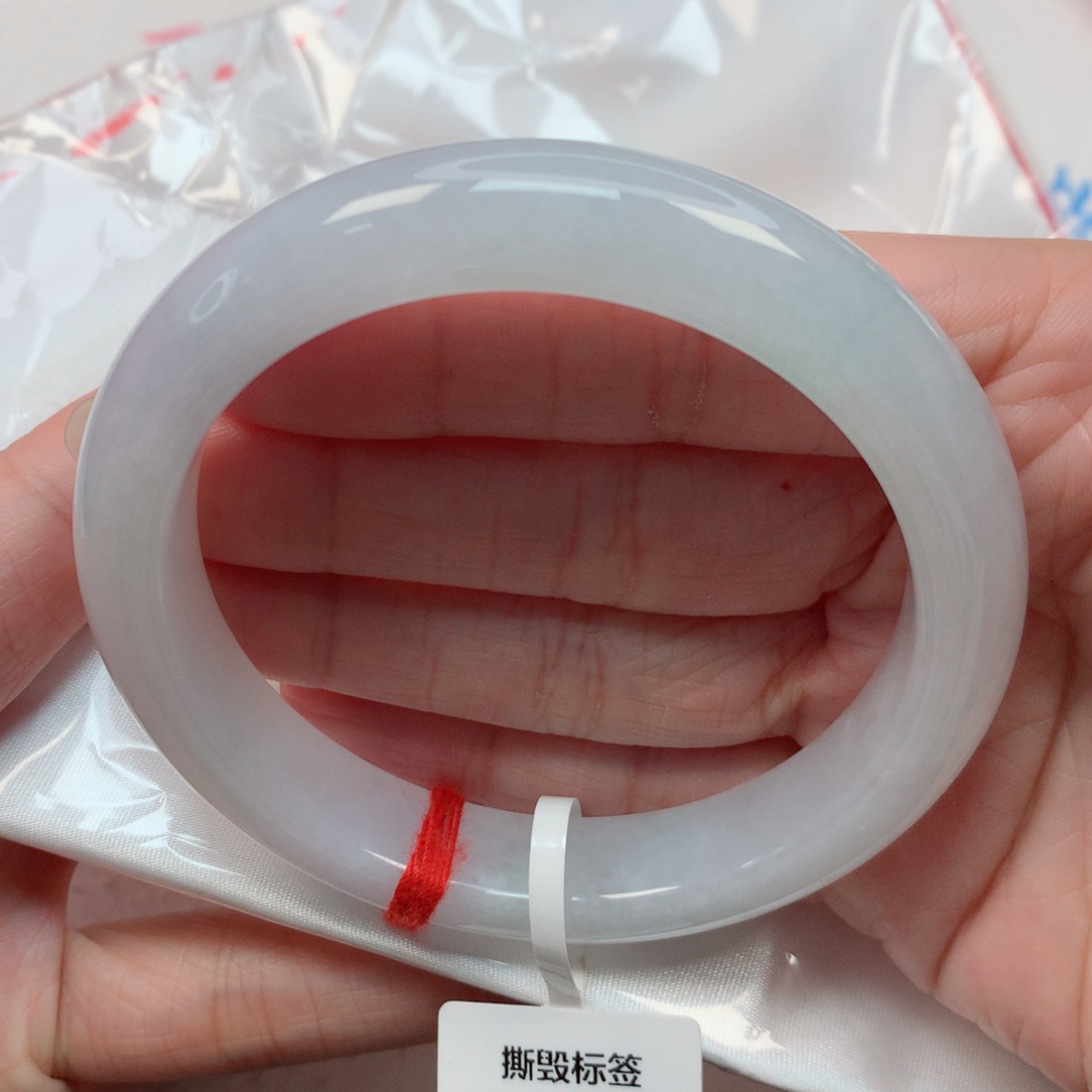 翡翠手镯未镶嵌59.5圈