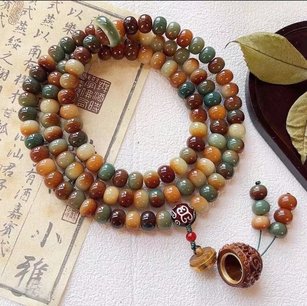 敦煌菩提108颗-无礼盒-@@L054