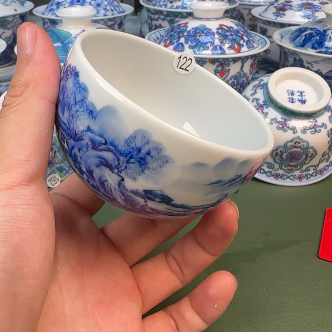 彦祖纯手工手绘茶具122