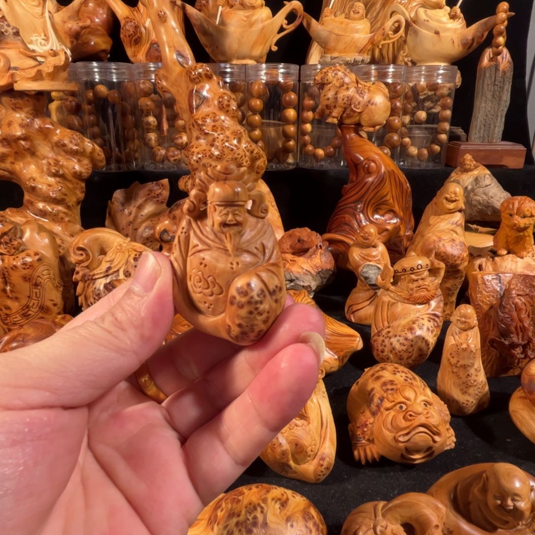 柏木（崖柏）太行崖柏 手工小财爷