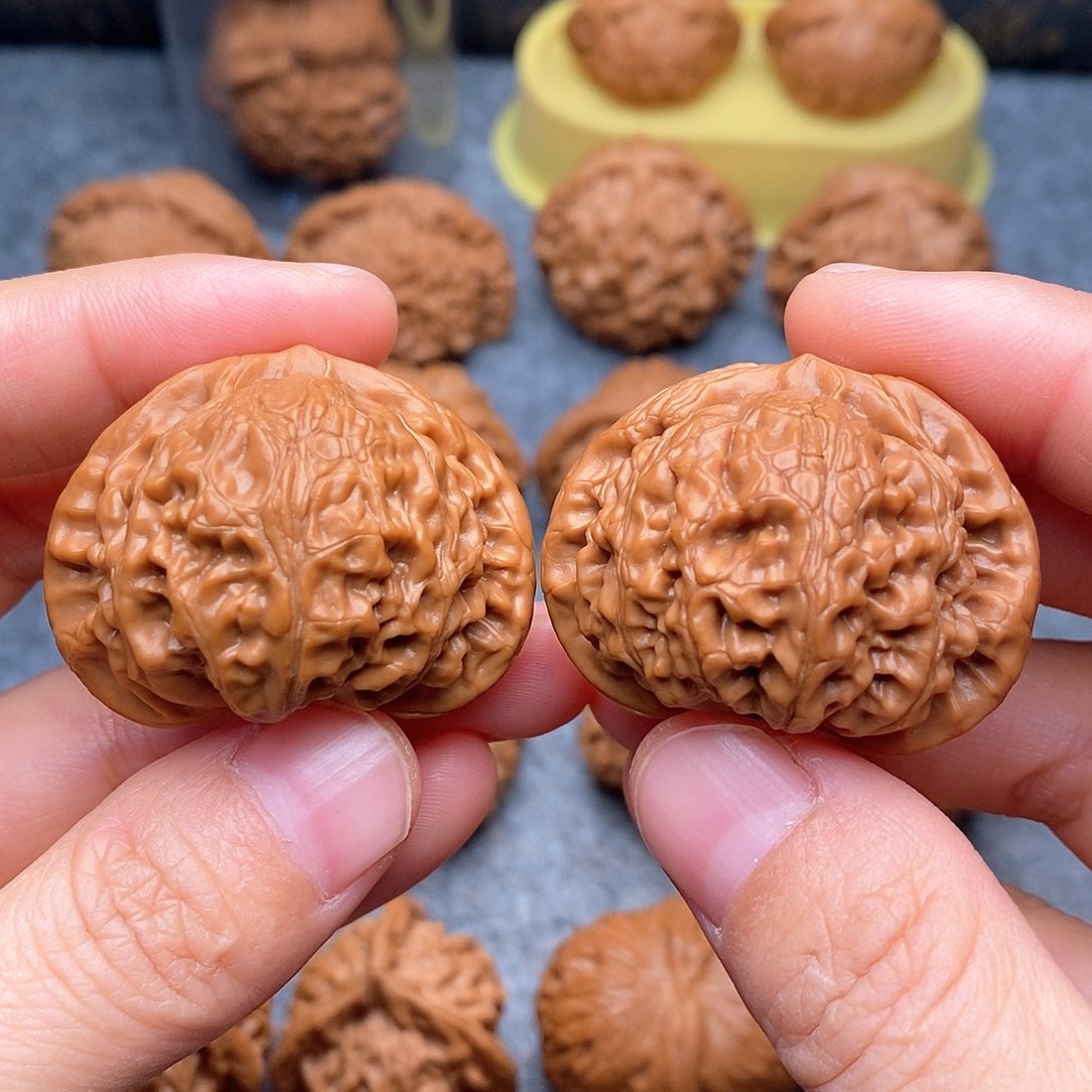 文玩核桃把件宫灯40全品