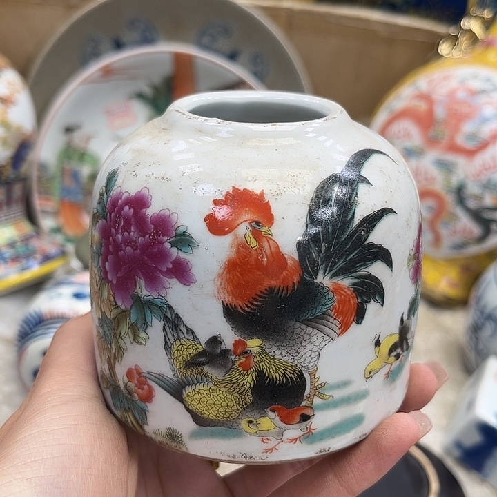 瓷片瓷器摆件 瓷器摆件