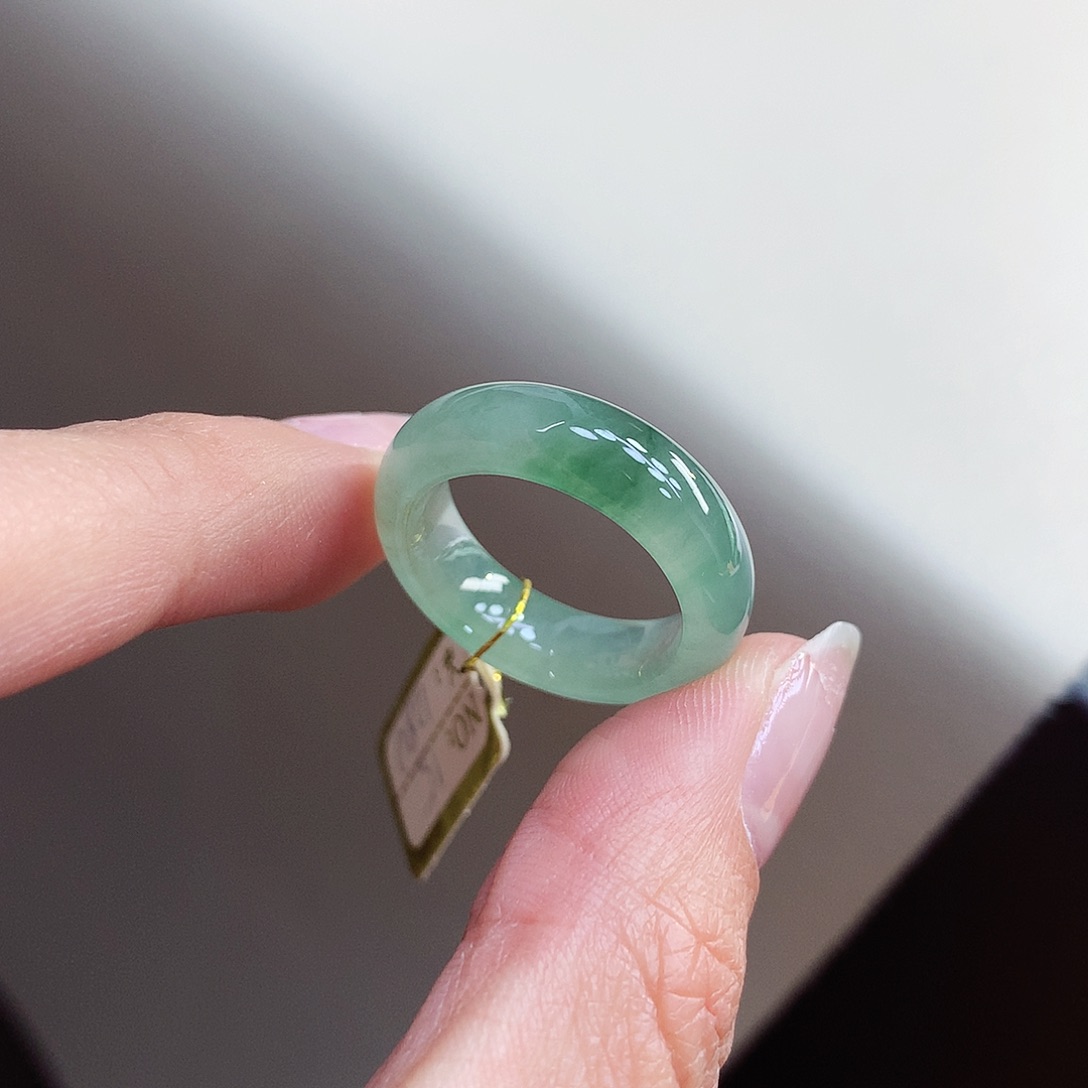 翡翠戒指未镶嵌15号