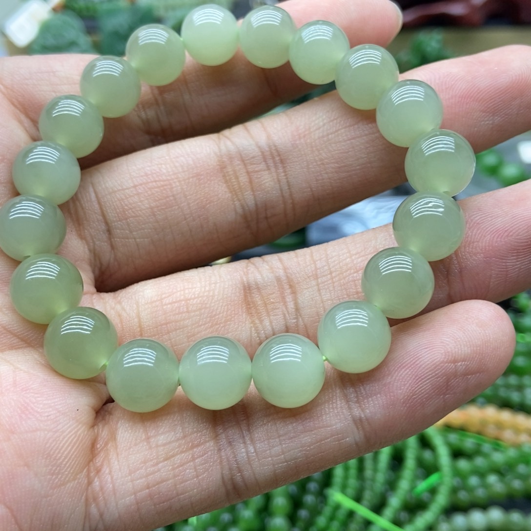 和田玉手链未镶嵌