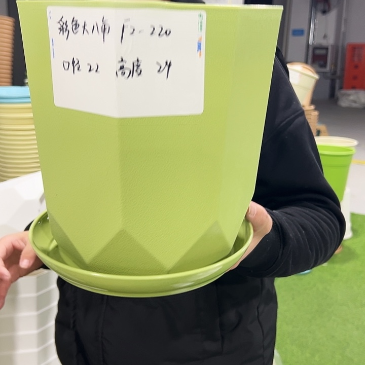 Fz220口22高24果绿色4只带托
