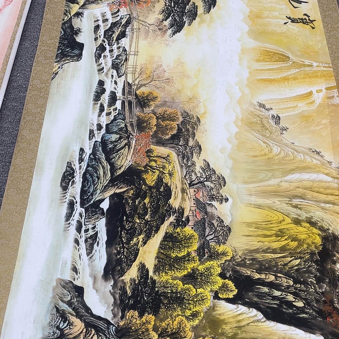 国画老师手笔手绘作品y