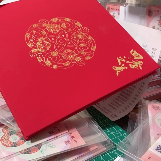 塑料2025年蛇钞如意所示