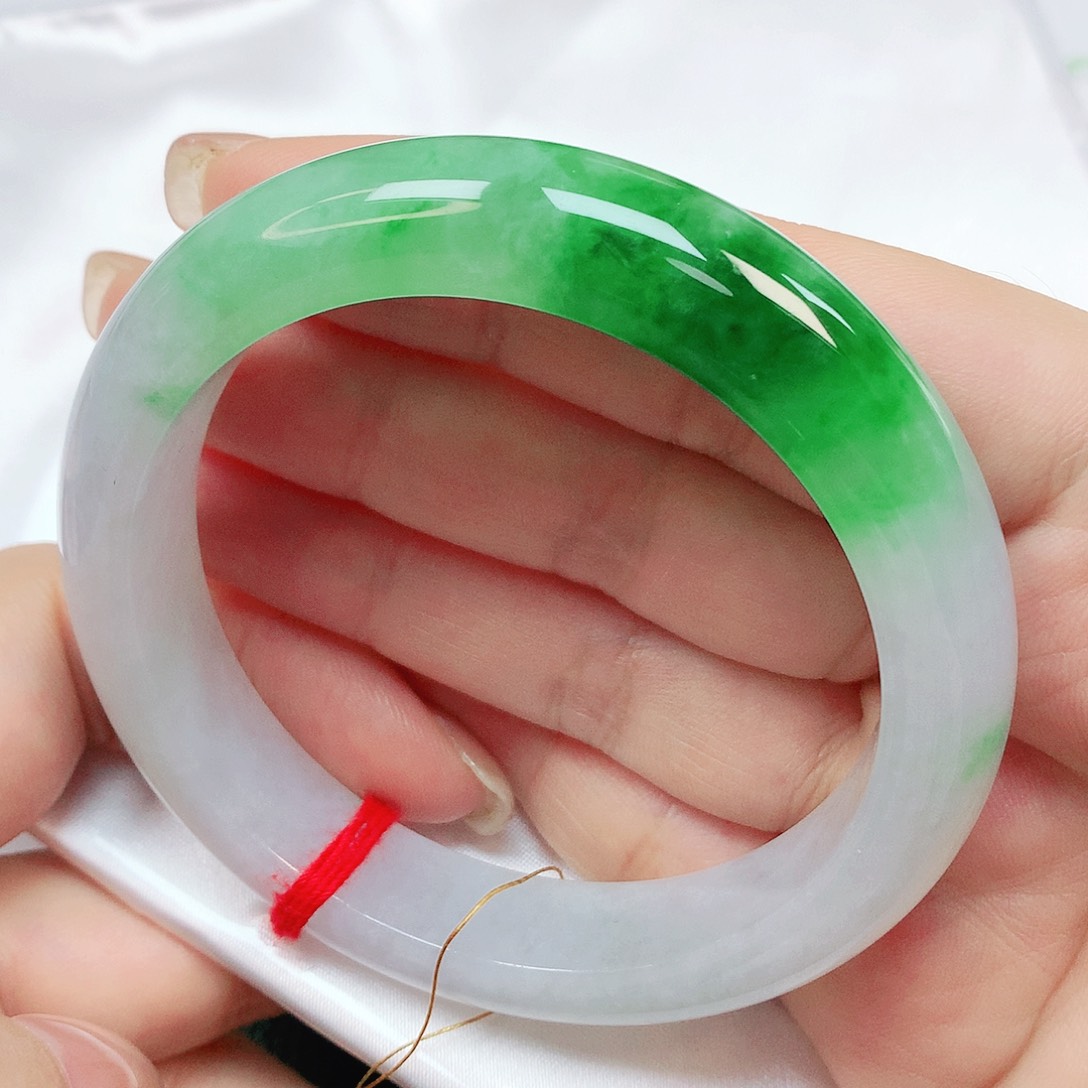 未镶嵌手镯翡翠抖音18