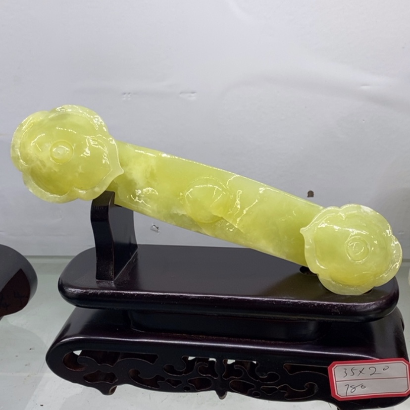 【闪购商品】蛇纹石玉（覆膜）珠宝奇石未镶嵌