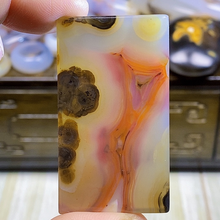 未镶嵌颈饰玛瑙/玉髓