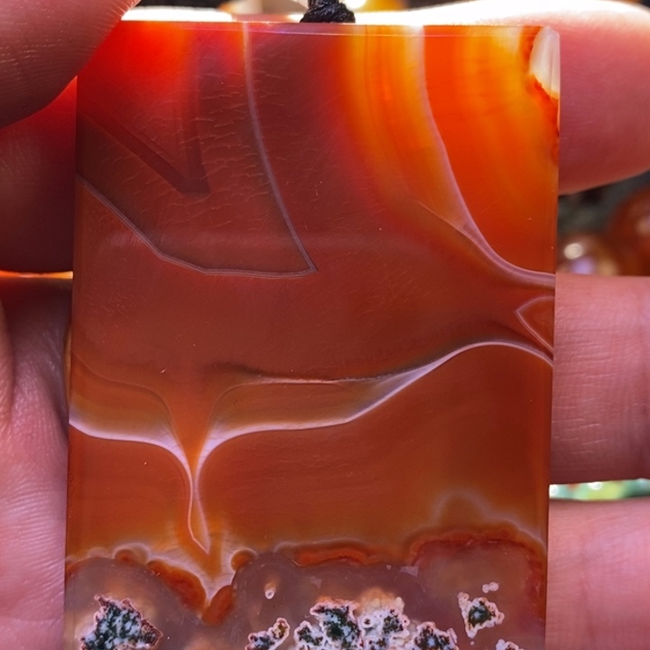 【闪购商品】玛瑙/玉髓颈饰未镶嵌云****修