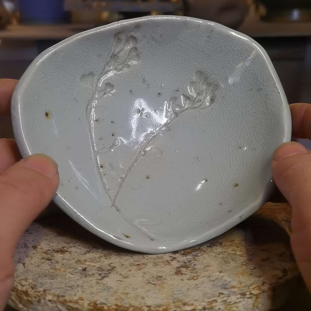 盘73手工高温原矿窑变