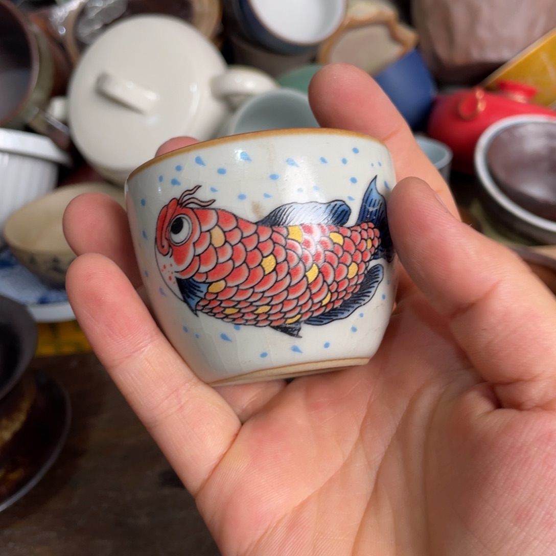 瓷片原矿珍珠耳挂吊灯女表包带礼箱包装精美精致