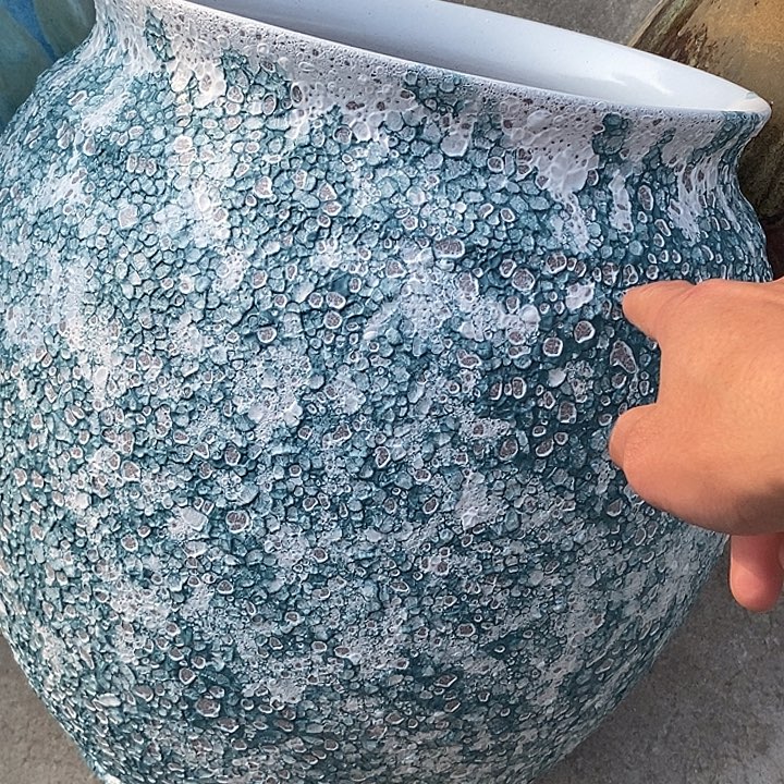 紫砂花盆紫砂瑕疵30.37花盆