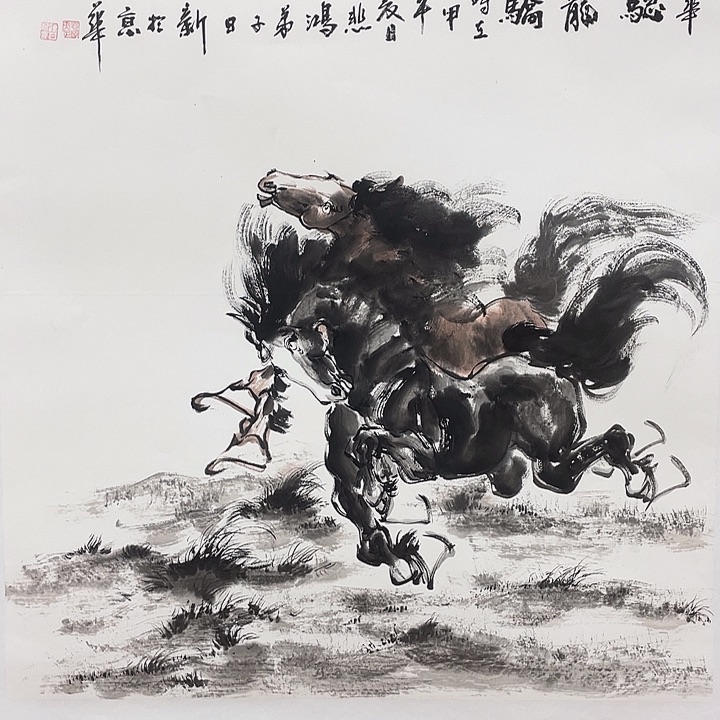 日新画作欣赏作品