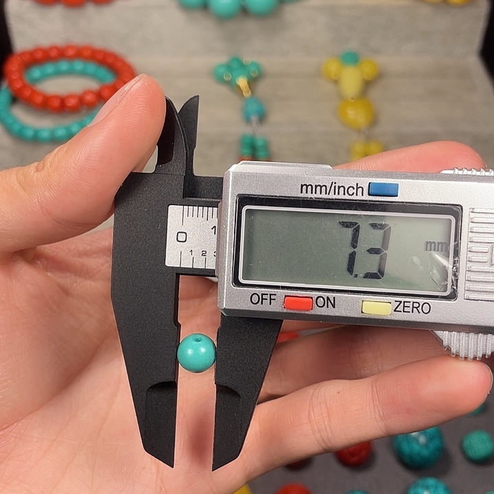 蜜蜡未镶嵌裸石7m