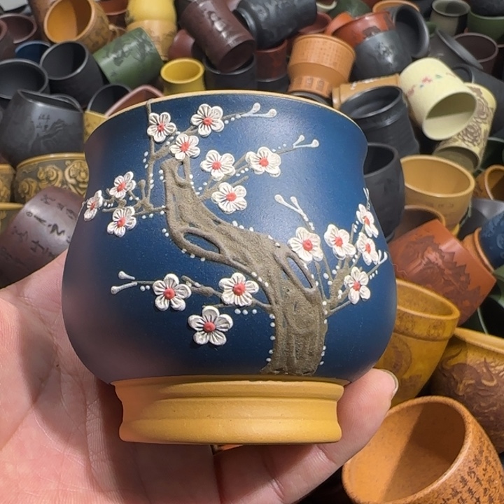 茶杯紫砂全手工制作工艺