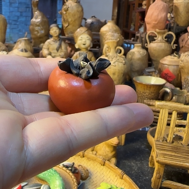 一****陶瓷手工雕刻陶瓷碴草