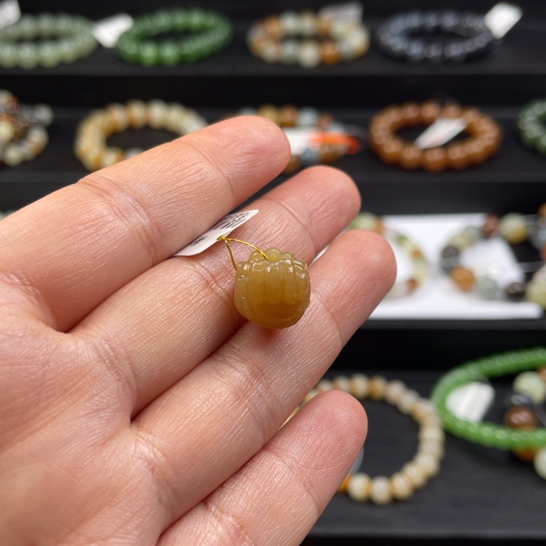 和田玉手串未镶嵌巧*莉