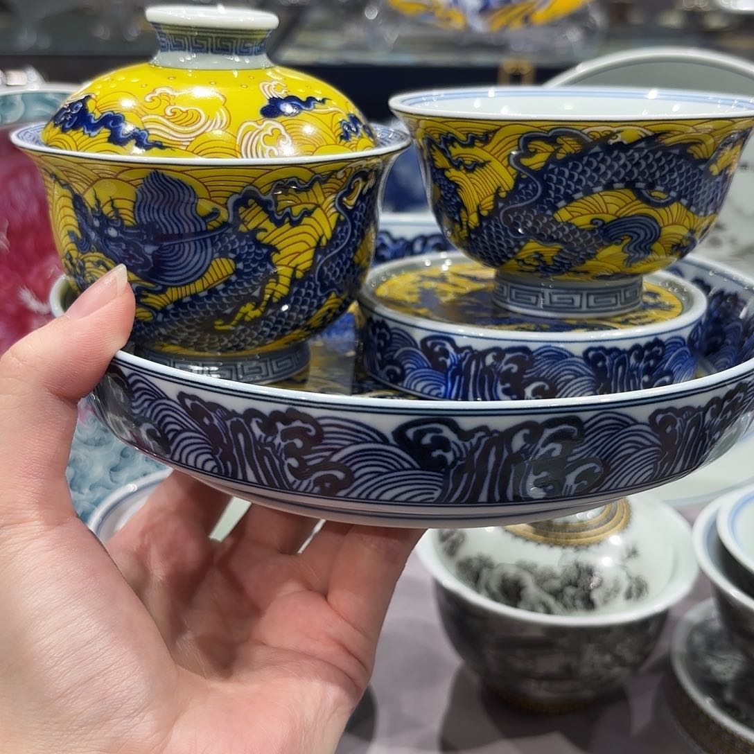 瓷片景德镇瓷器艺术半手