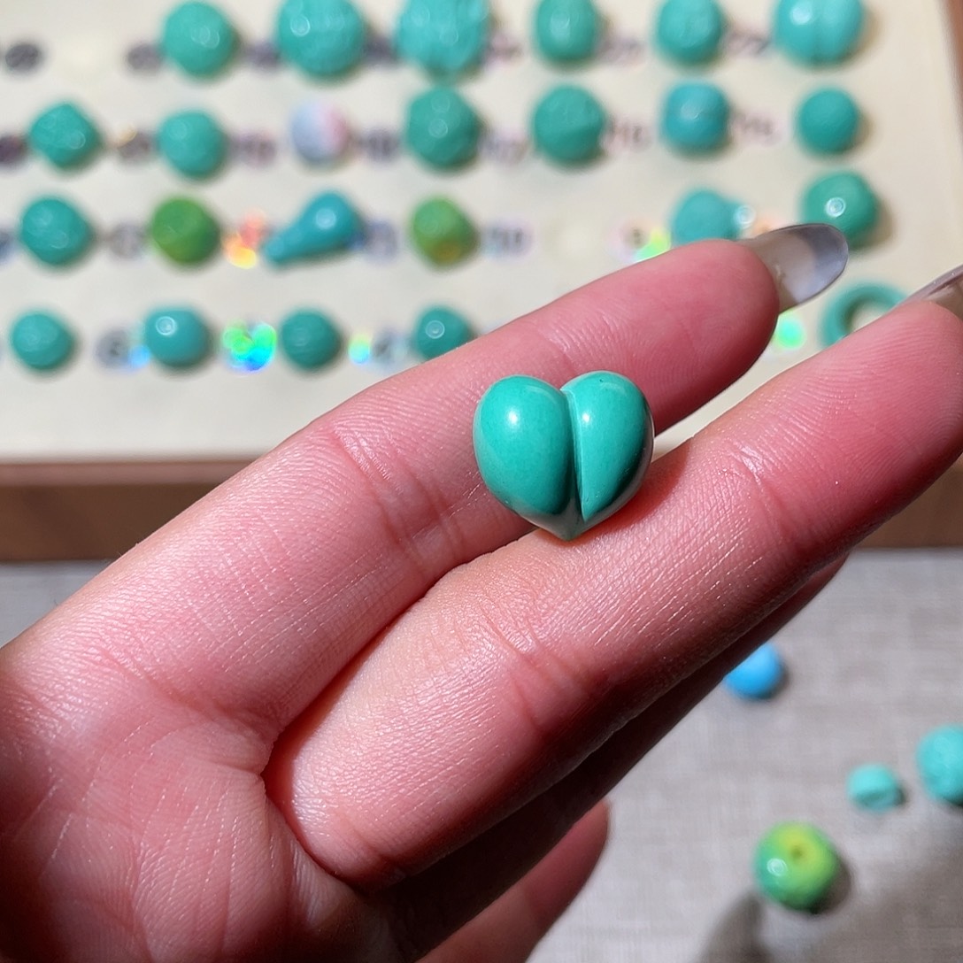 手工雕刻配饰配珠卡13.8微瑕