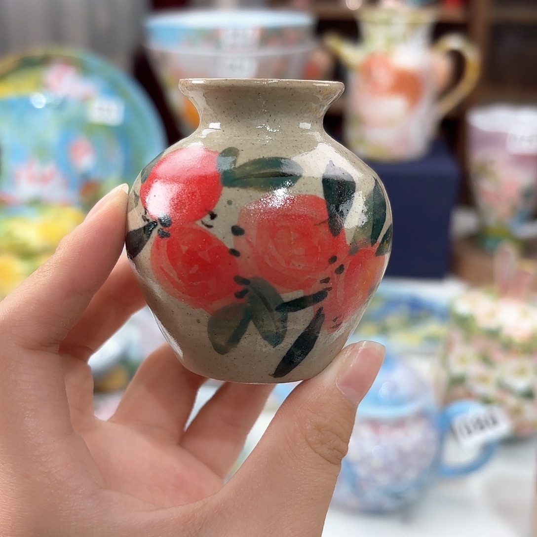 景德镇手绘高温釉下彩陶瓷茶具